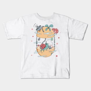 Snail Life illustration Kids T-Shirt